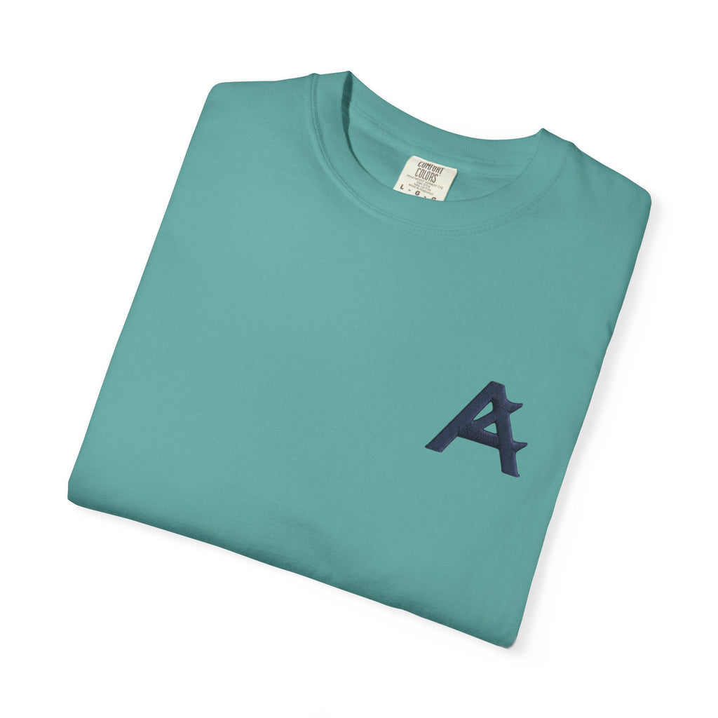 T-shirt p4tch Logo A – Emblème poitrine & logo dos