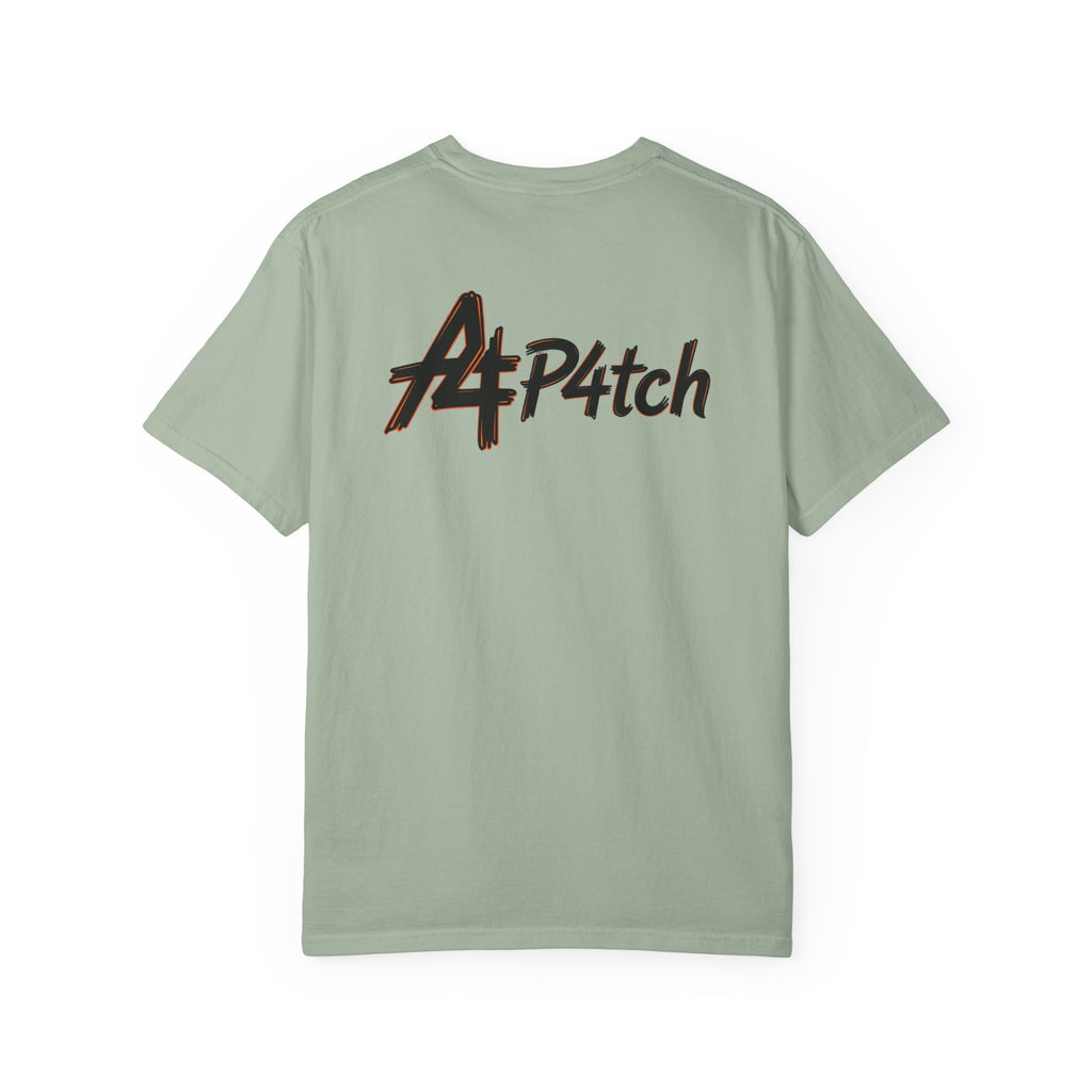 T-shirt p4tch Logo A – Emblème poitrine & logo dos