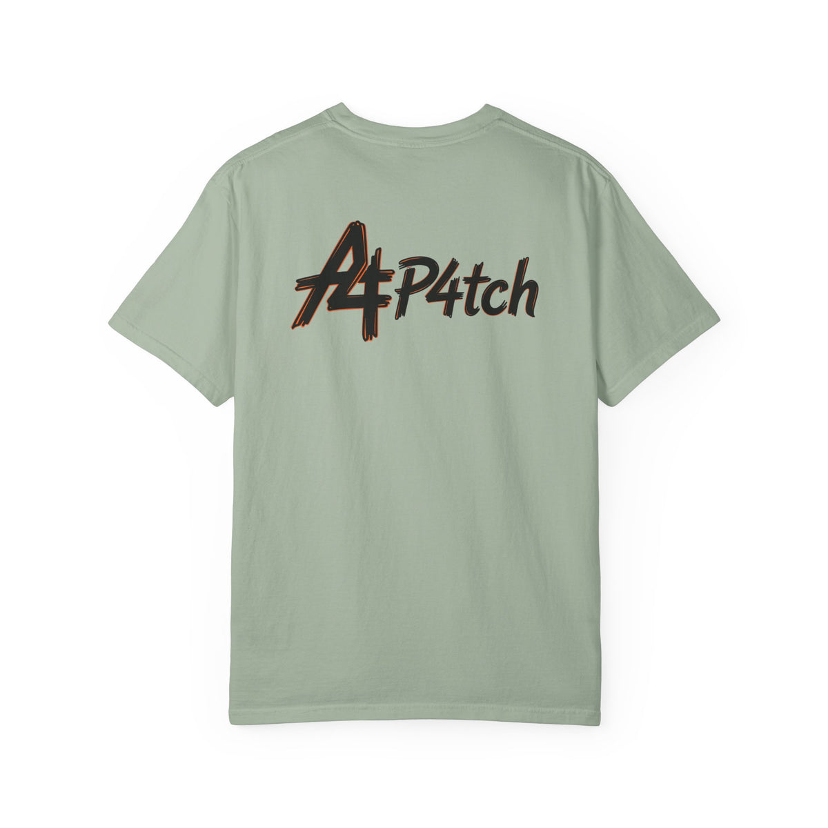 T-shirt p4tch Logo A – Emblème poitrine & logo dos