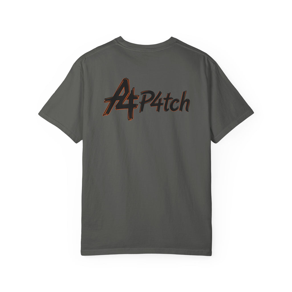 T-shirt p4tch Logo A – Emblème poitrine & logo dos