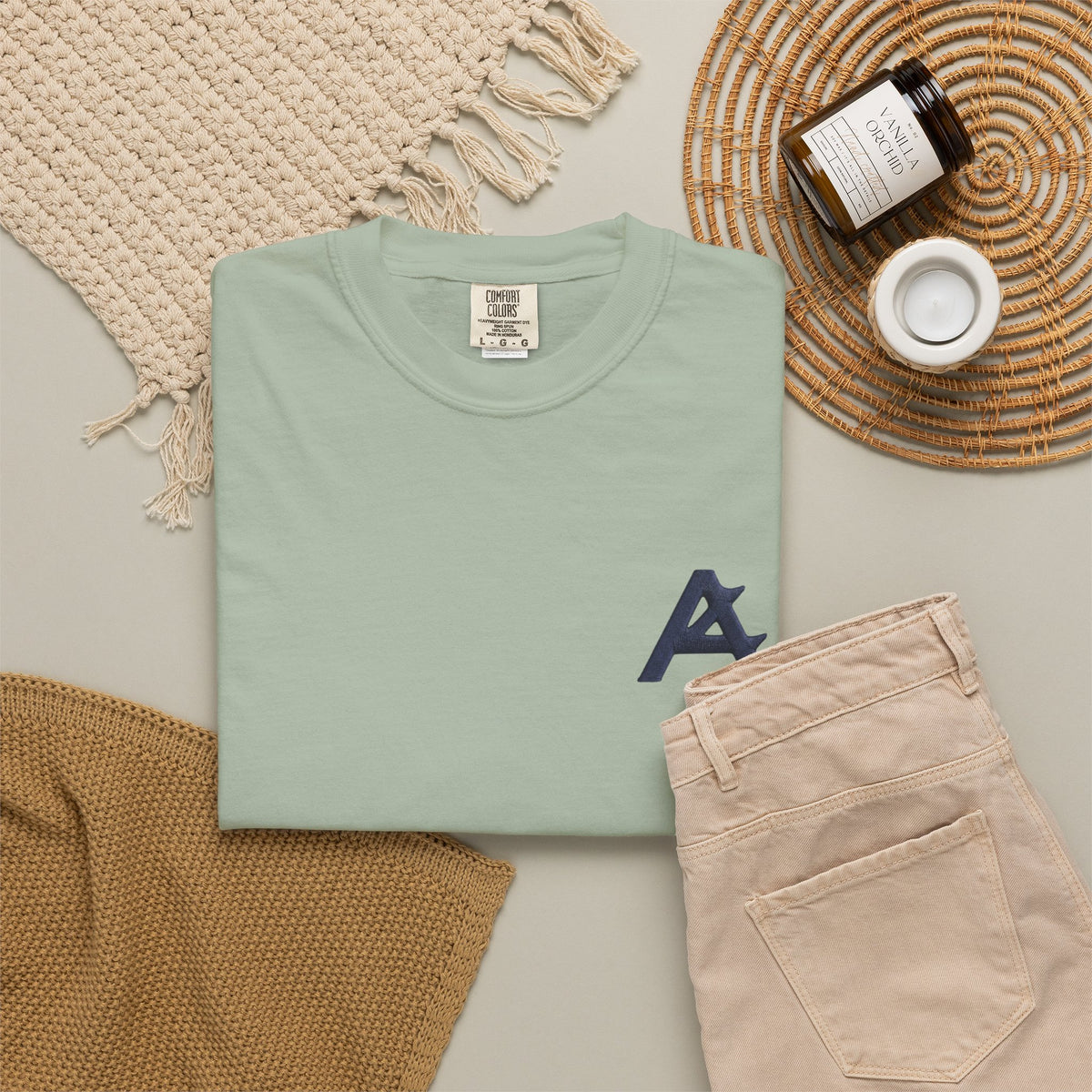 T-shirt p4tch Logo A – Emblème poitrine & logo dos