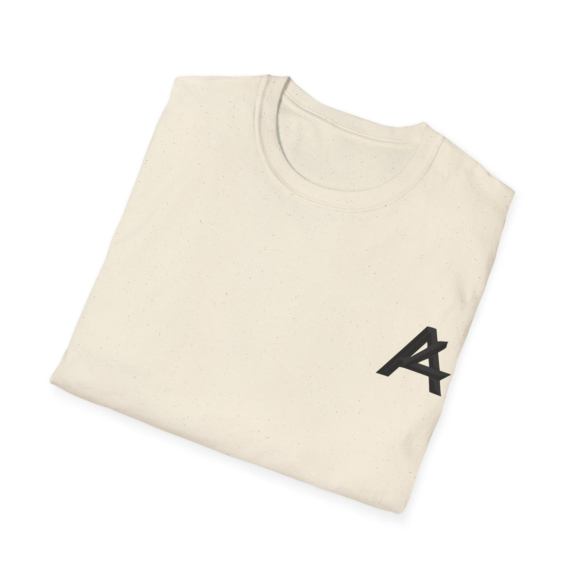 Minimalist 'PATCH' Logo T-Shirt — Chest Monogram & Back Text Tee