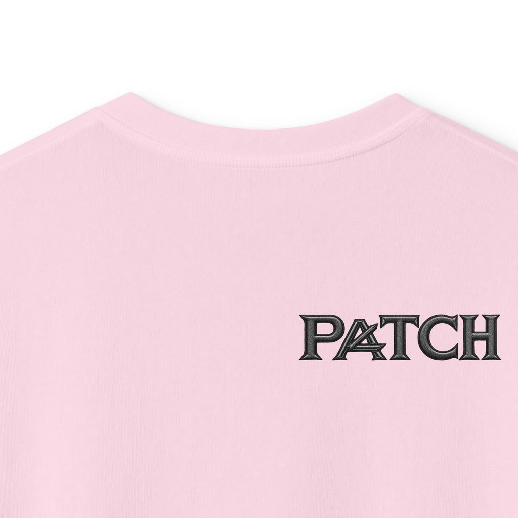 Kids Tee — Bold 'A' Chest Logo & 'PATCH' Back Graphic, Casual Youth Shirt