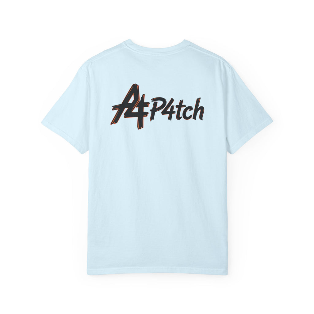 T-shirt p4tch Logo A – Emblème poitrine & logo dos