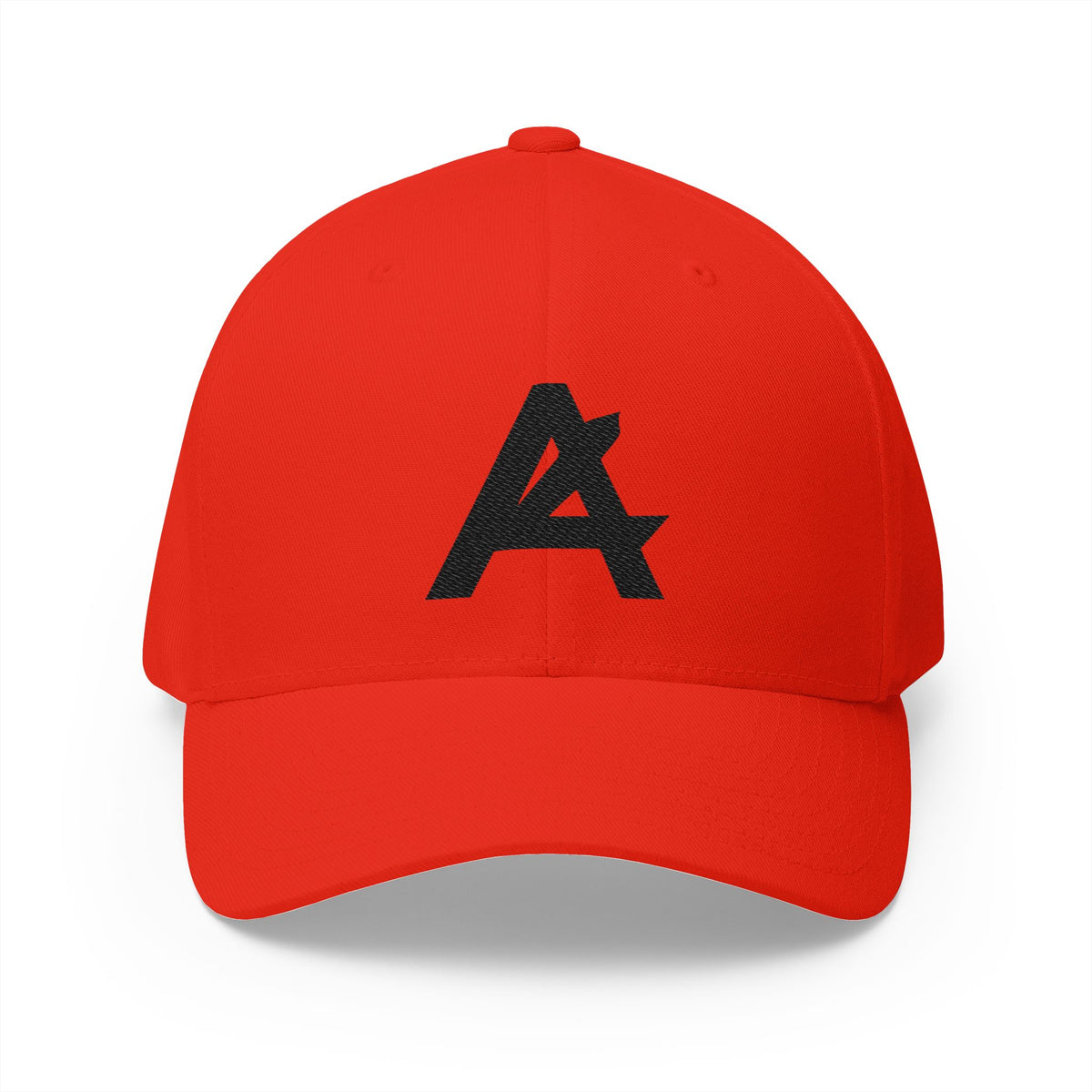Embroidered 'A' Logo Structured Cap — Minimalist Baseball Hat