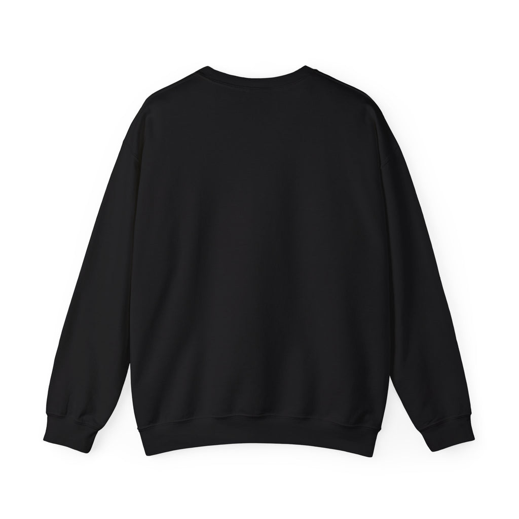 Minimalist A Logo Crewneck Sweatshirt – Small Chest Emblem, Casual White Pullover