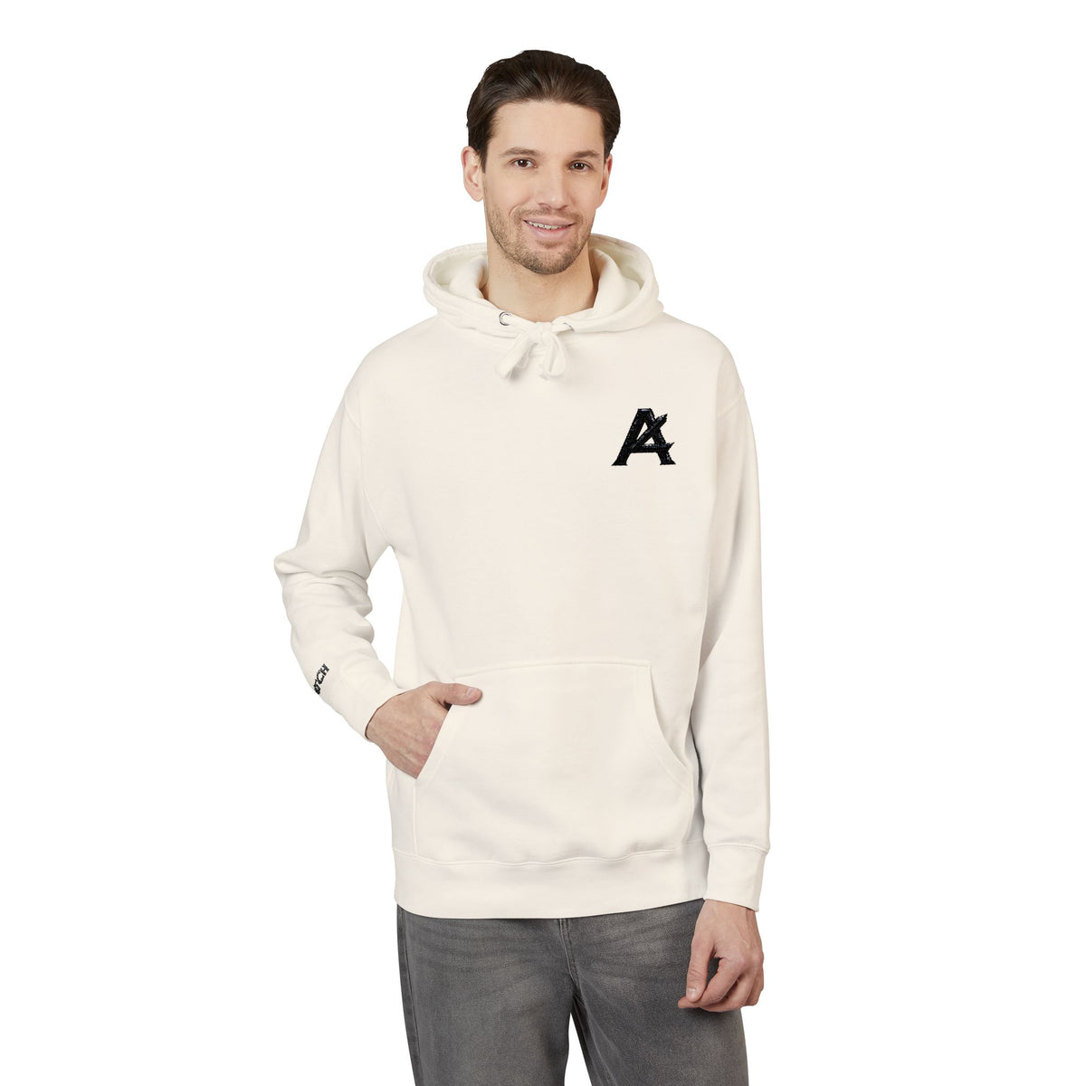 Hoodie p4tch Logo A Épais – Emblème effet vieilli