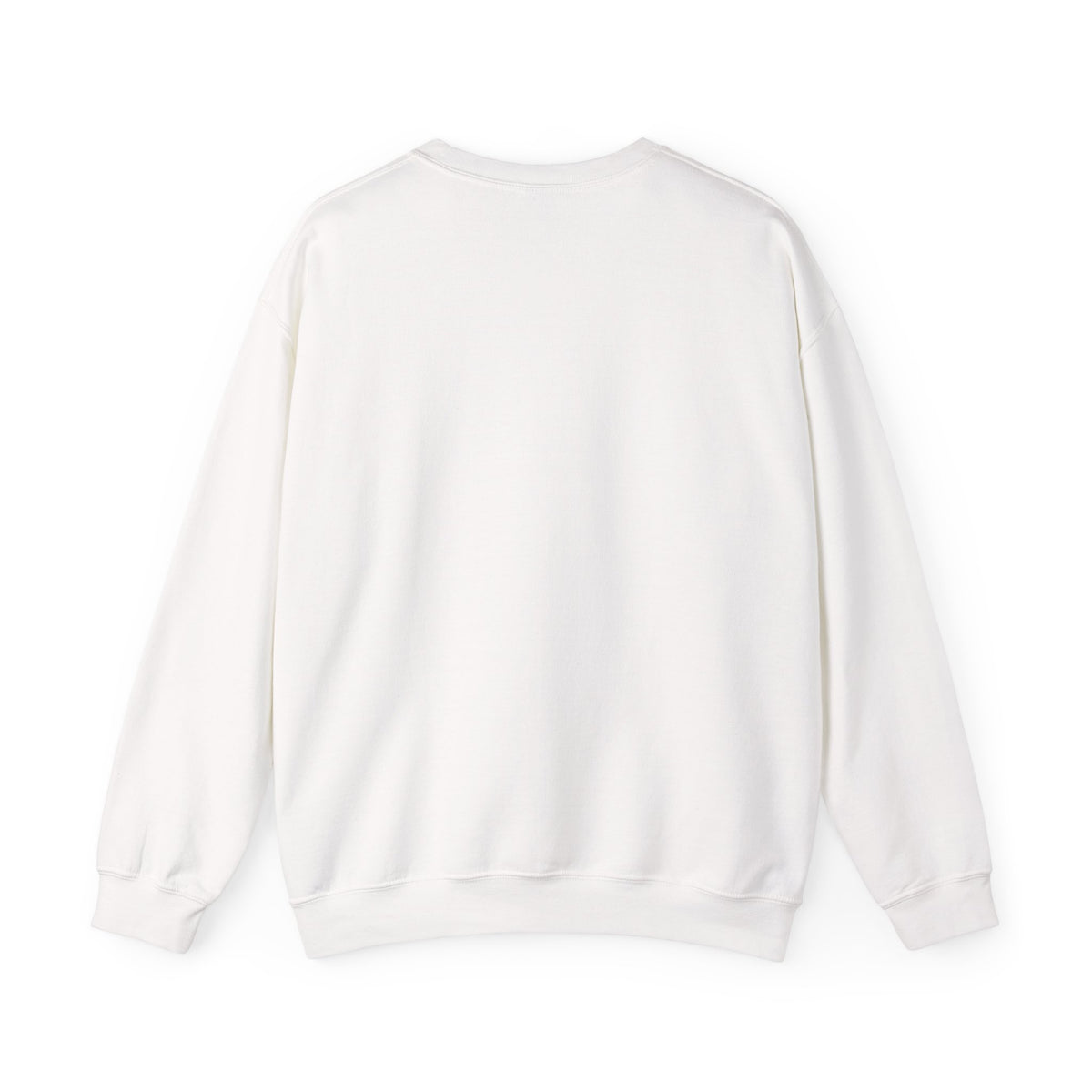 Minimalist A Logo Crewneck Sweatshirt – Small Chest Emblem, Casual White Pullover