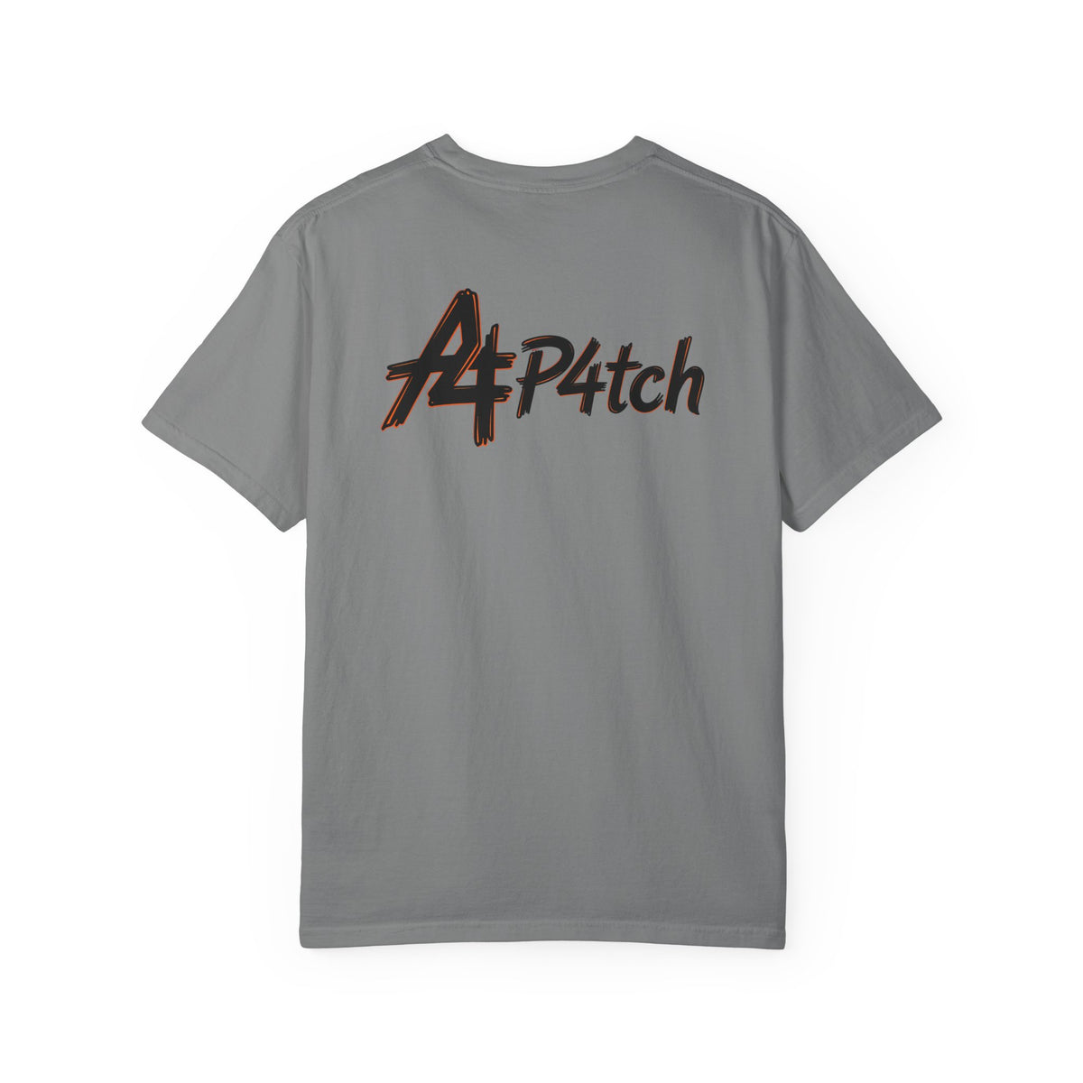 T-shirt p4tch Logo A – Emblème poitrine & logo dos