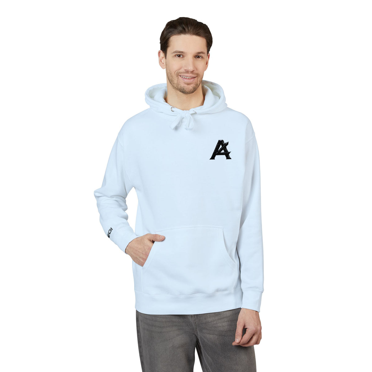 Hoodie p4tch Logo A Épais – Emblème effet vieilli