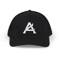 Distressed A Logo Trucker Cap — Vintage Mesh Snapback Hat