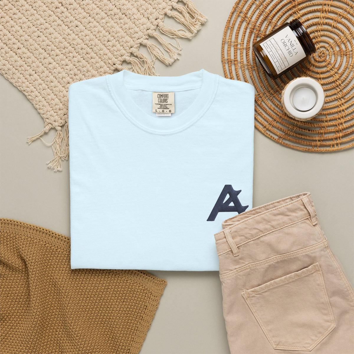 T-shirt p4tch Logo A – Emblème poitrine & logo dos