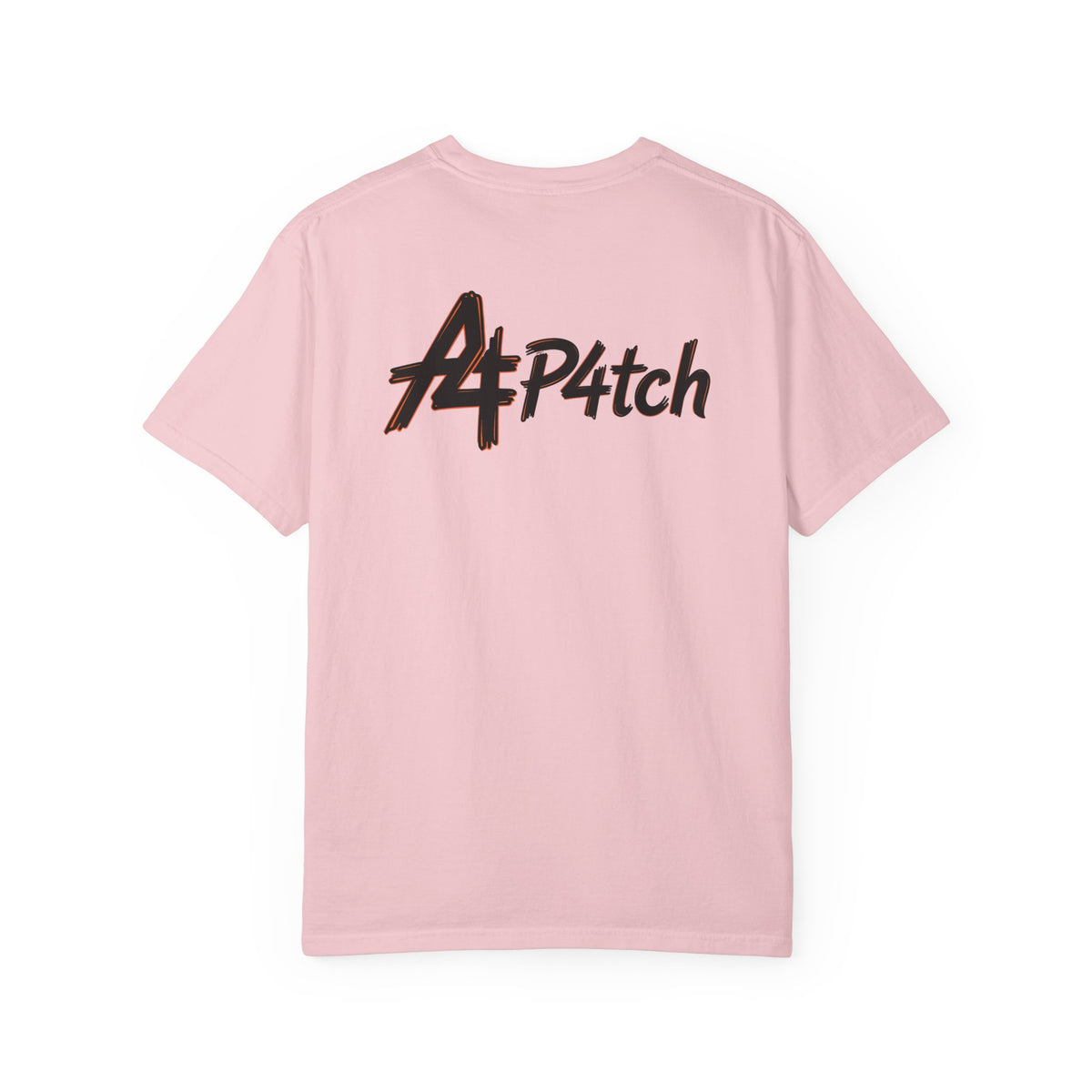 T-shirt p4tch Logo A – Emblème poitrine & logo dos