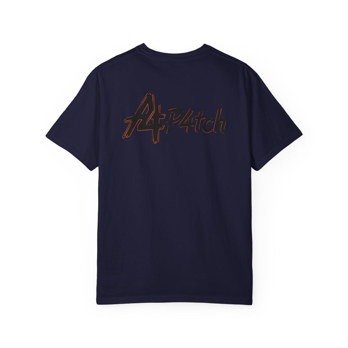 T-shirt p4tch Logo A – Emblème poitrine & logo dos