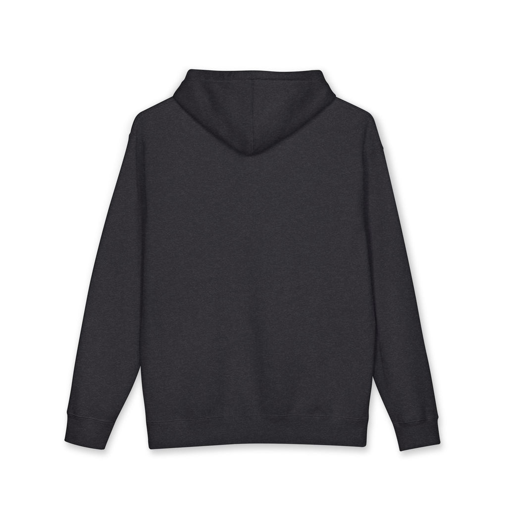 Minimalist 'A' Logo Hoodie — White Chest Emblem Pullover