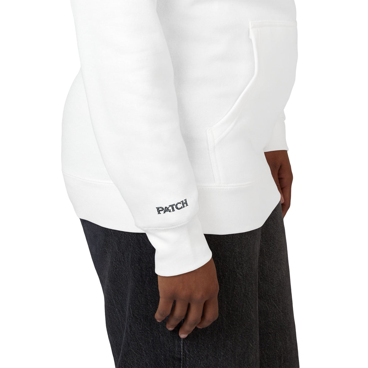 Hoodie p4tch Logo A Épais – Emblème effet vieilli