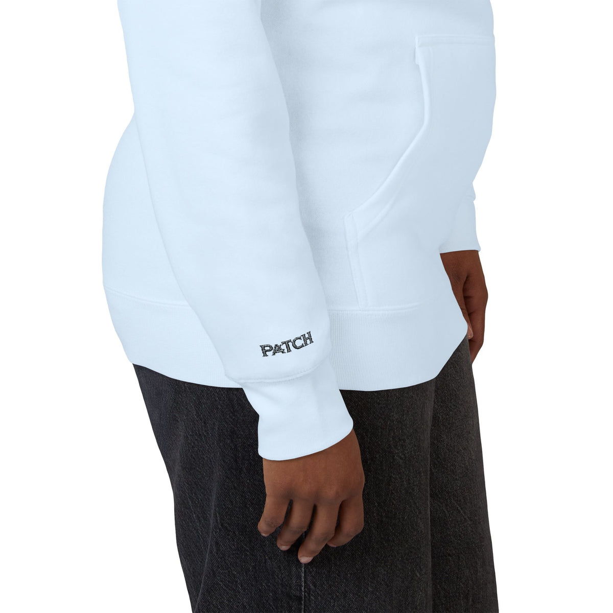 Hoodie p4tch Logo A Épais – Emblème effet vieilli